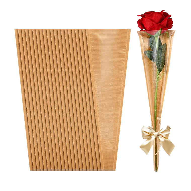 Kraft Flower Sleeves