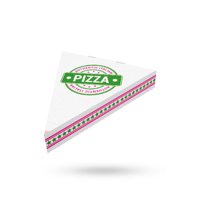 custom single slice pizza box